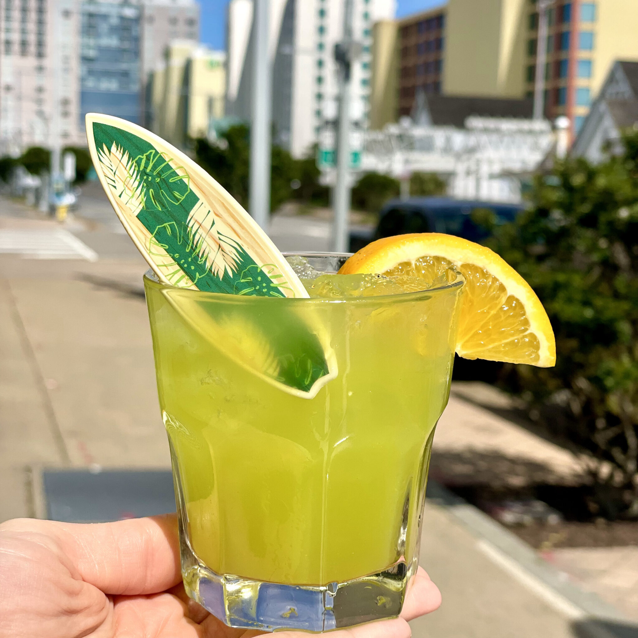 Yellow-green-drink